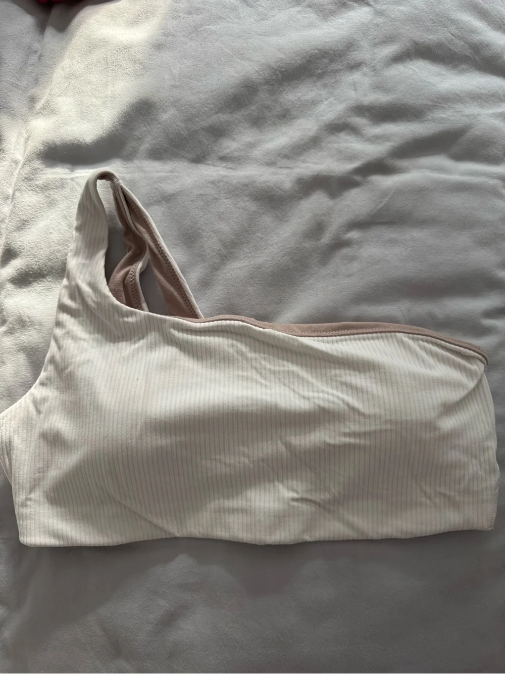 lululemon athletica Ribbed Asymmetrical Yoga Bra 10